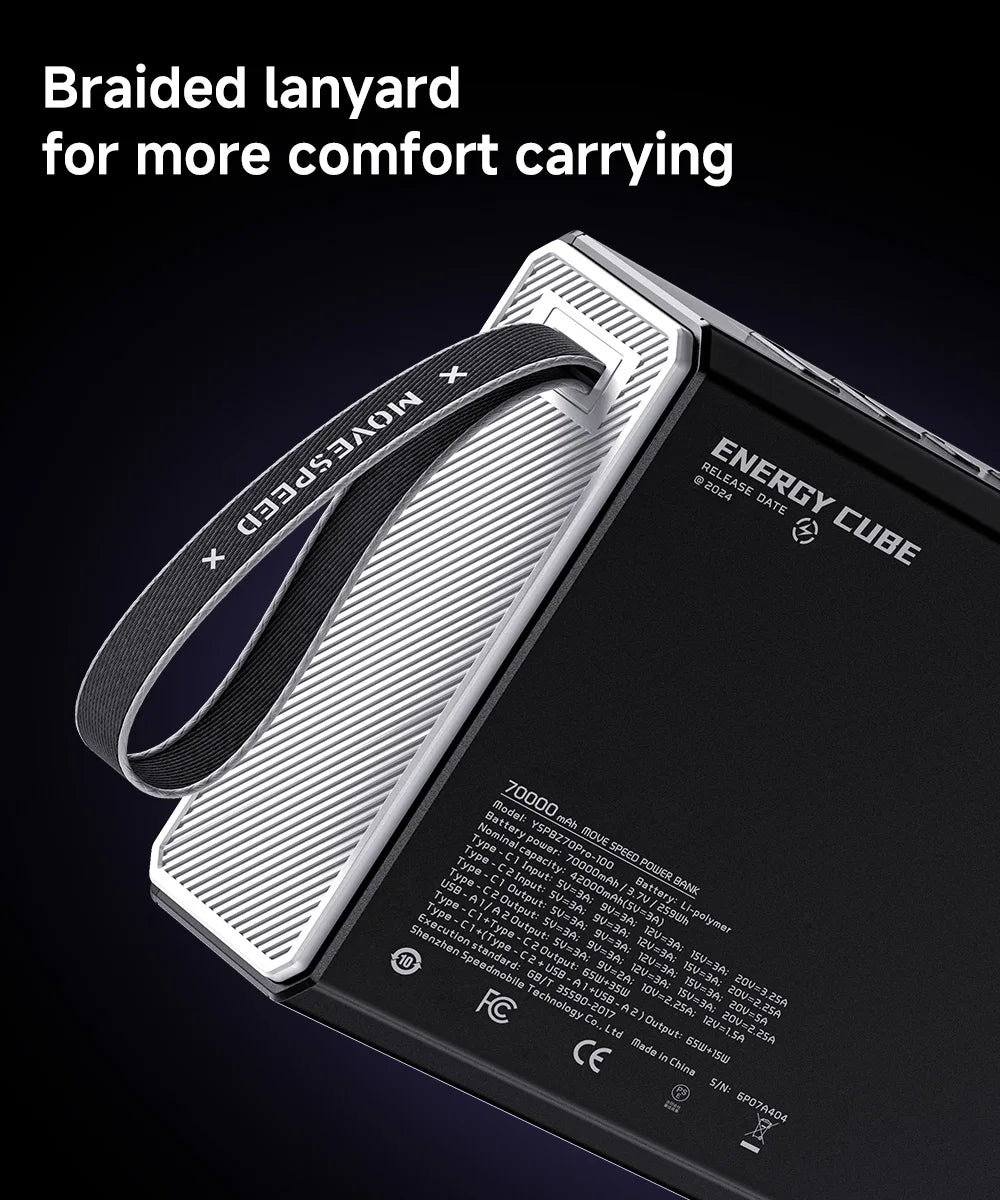 Camping-Laterne 2025: MOVESPEED LED 70000mAh Große Kapazität Rechargeable Notfall-Licht Outdoor-Sammlung