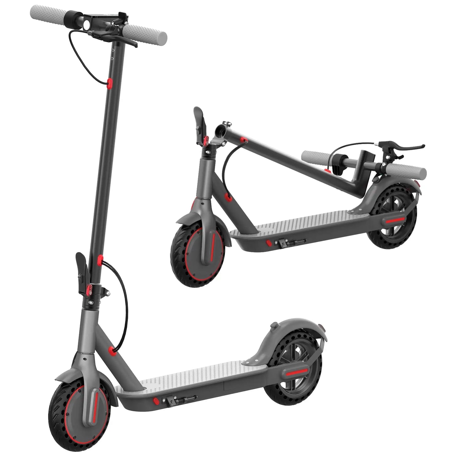 AOVOPRO Upgrate Smart App E-Scooter - Kapazität 7.8/10.5Ah, Leistung 350W/500W, Reichweite 25-45 KM