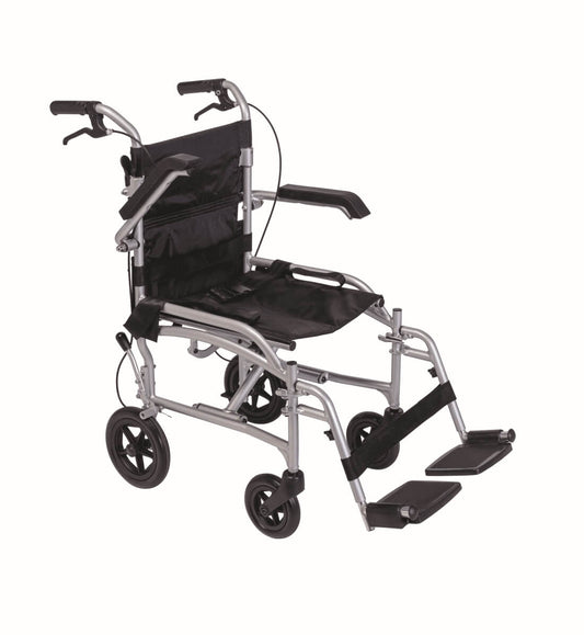 Scaun de transfer ALIV'UP, ușor și pliabil, roți de 30 cm, 100 kg