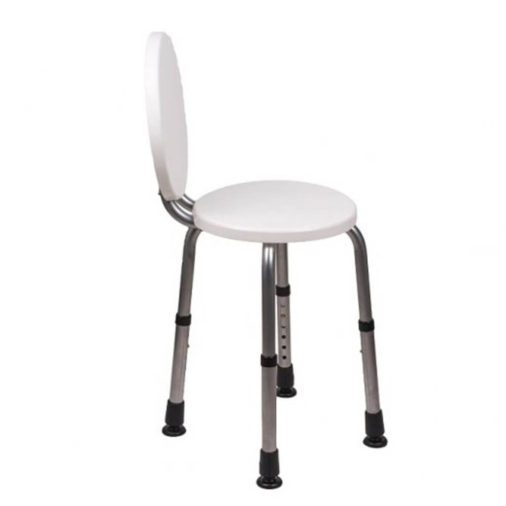 Duschhocker mit Rückenlehne höhenverstellbar – AT01005
