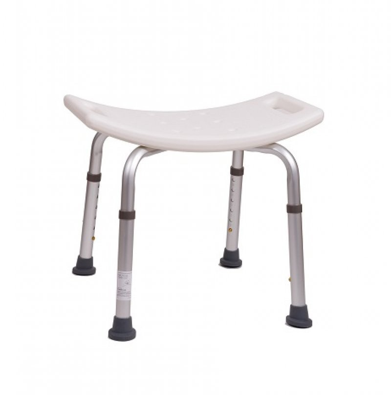 Scaun de duș rotund, reglabil pe înălțime și antiderapant – AT51009