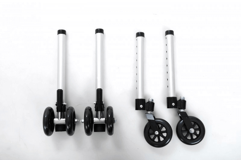 Gehbock mit 4 Rollen, klappbar – 85–102,5 cm, 110 kg