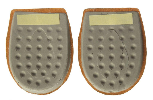 Pernițe ortopedice pentru călcâie din piele și latex pentru bărbați – AT53509