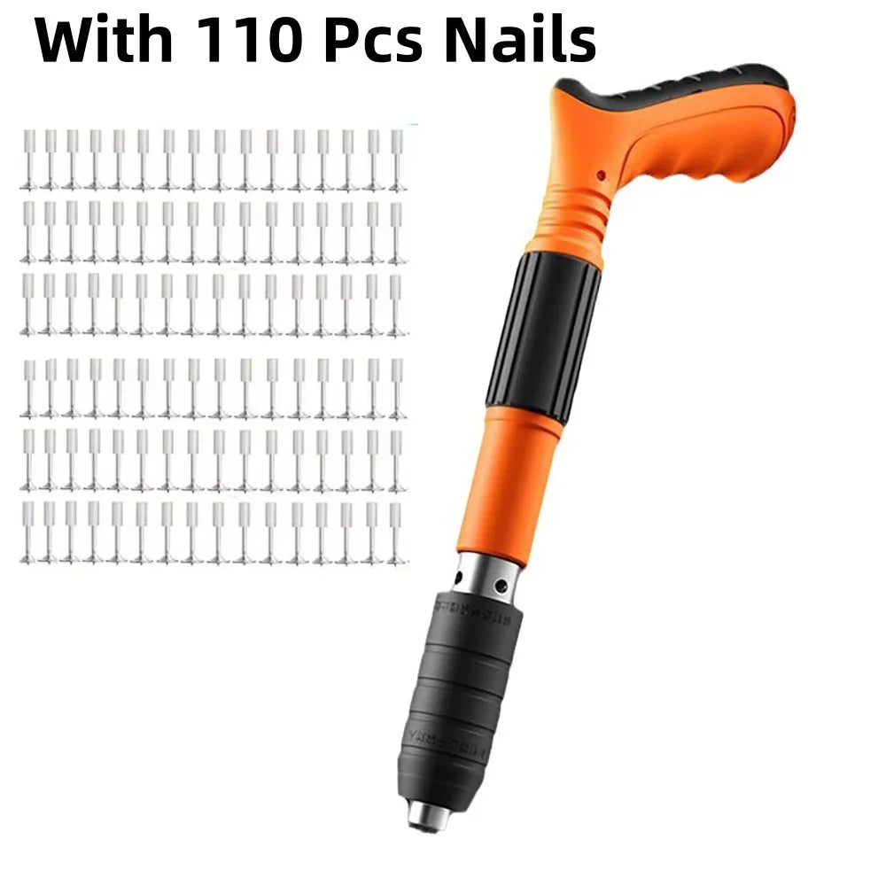 Nietpistole 2025: Mini Manual Steel Nail Gun Rivet Gun Concrete Wall Ceiling Anchor Fastener Tool Collection