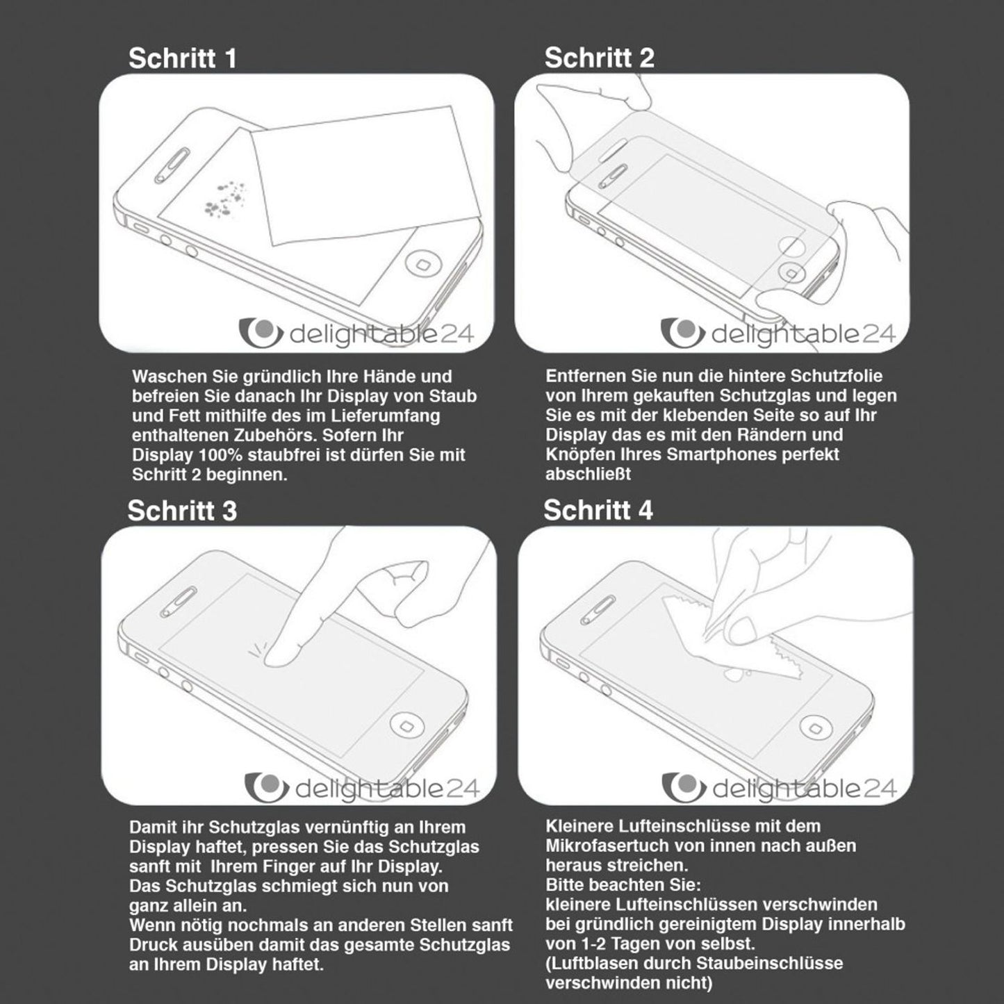 NALIA Protector de ecran din sticlă securizată cu acoperire completă pentru iPhone 6/6S - Duritate 9H, Grosime 0,33 mm, Compatibil cu iPhone 6/6S