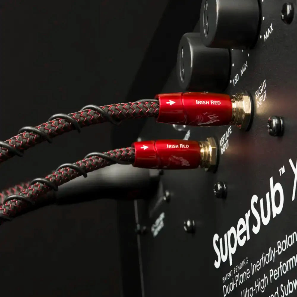 AudioQuest Irish Red Subwoofer Kabel