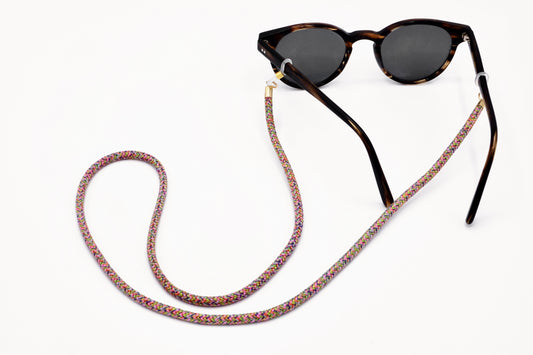 Brillenband 4mm Bunt