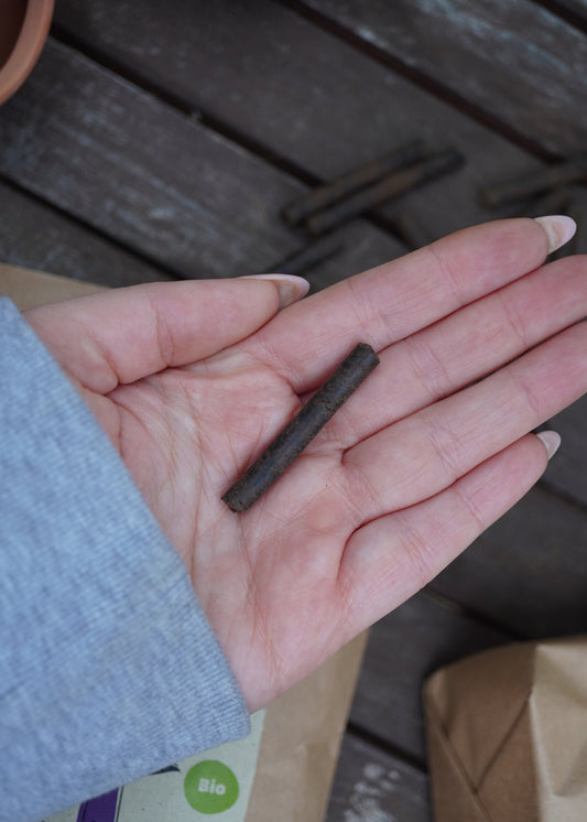 Hermi Stäbli Langzeitdünger - Inhalt 220 Stäbchen Organisch Kompakt