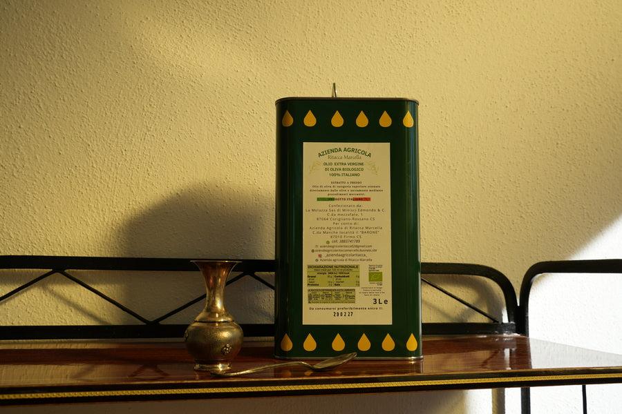 Bio Olivenöl Extra Vergine di Ritacca im Kanister