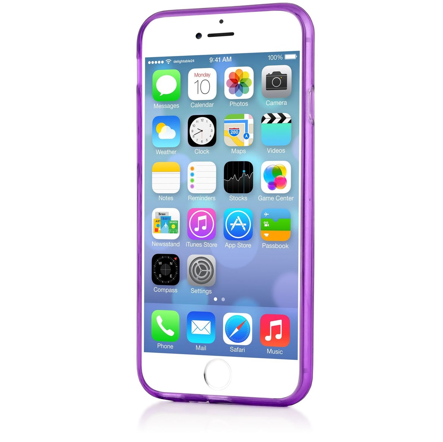 NALIA IPhone 6 6S Silikon Hülle Ultra-Slim Kristall Transparent - Passgenau, Dünn, Weich