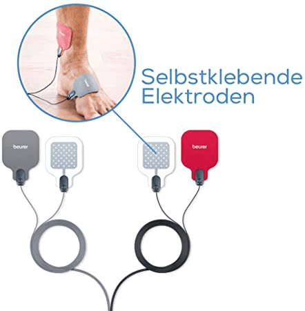 Beurer EM 59 – Heat digitales TENS/EMS Gerät inklusive GRATIS Gelpads