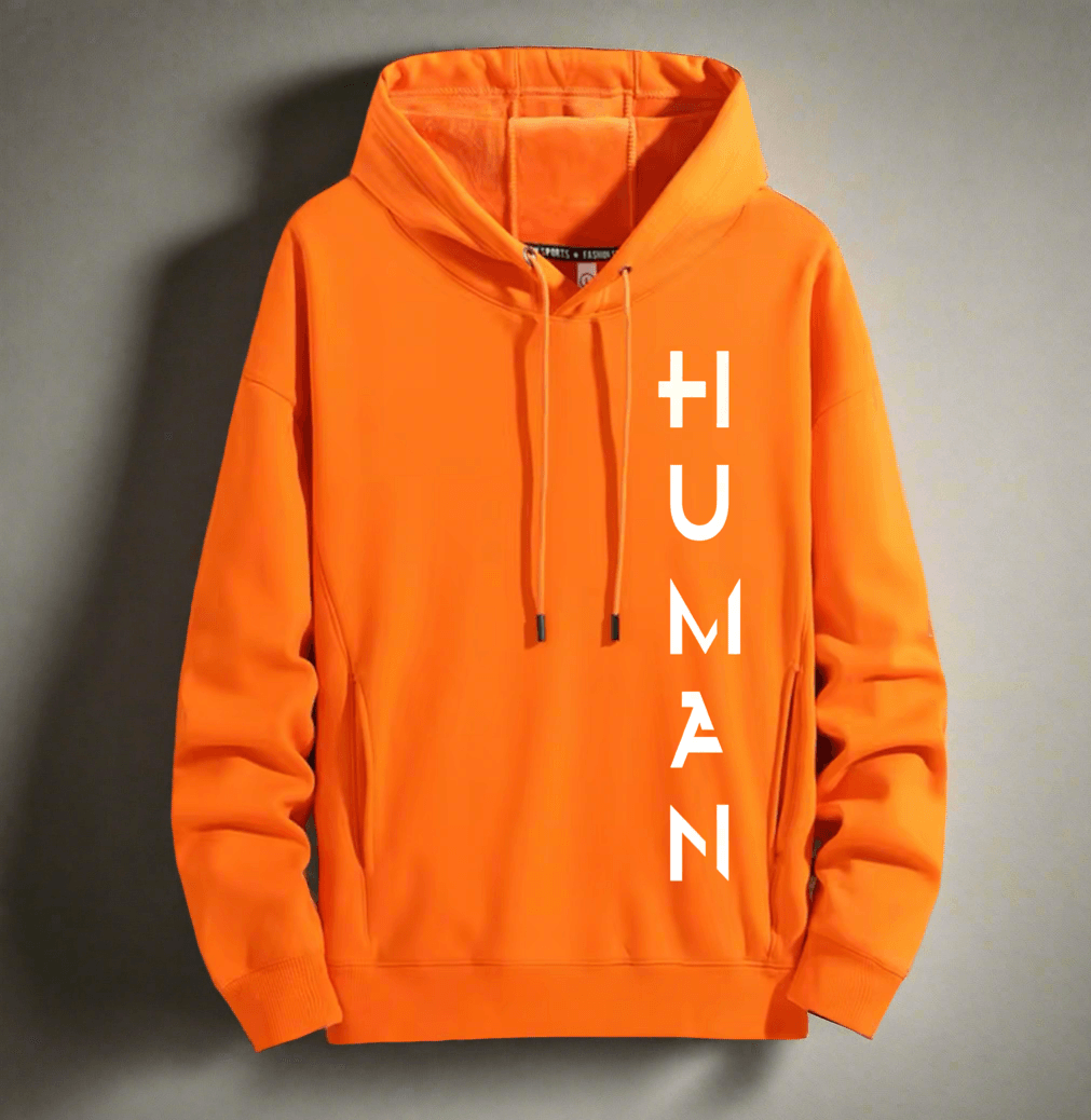Human Art hoodie warm and stylish for cold weather comfort