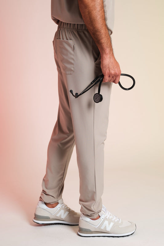 Active Scrub Pants "Louis" – Beige