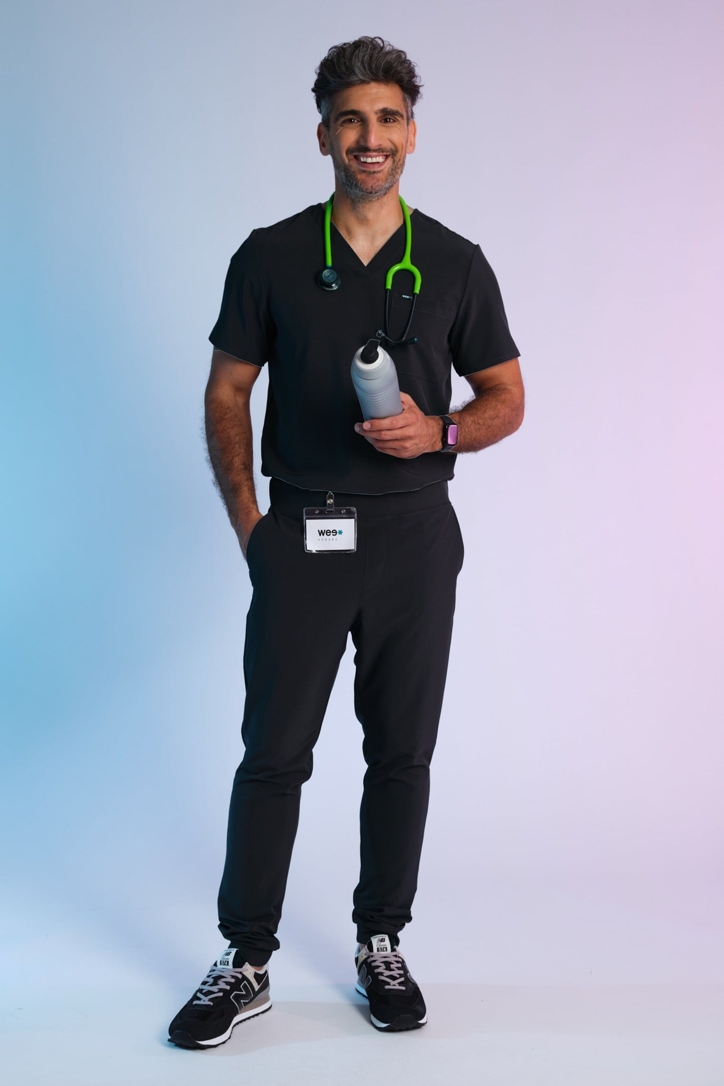 Active Scrub Pants "Louis" – Black