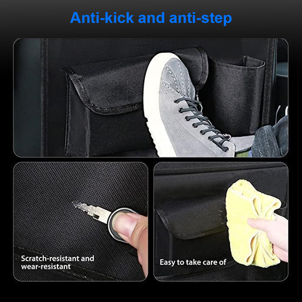Upgrade Car Backseat Storage Bag For Car Truck SUV Van Auto Seat Back Pocket Rear Seat Trunk Organizer Auto Interior Supplies