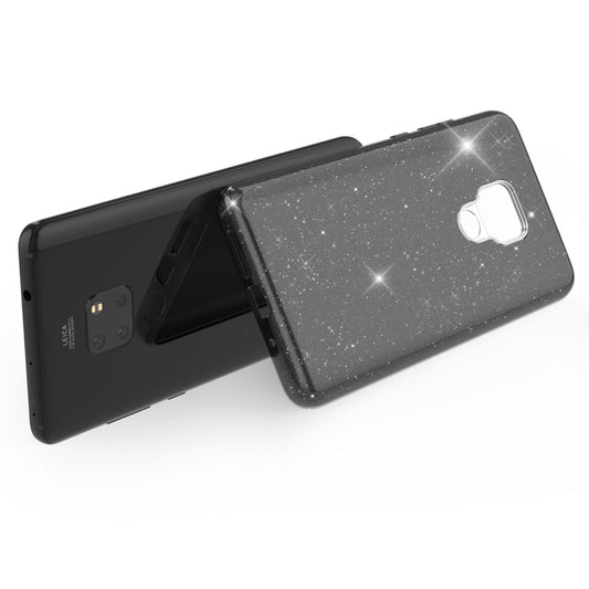 NALIA Handyhülle für Huawei Mate20, Glitzer Slim Silikon Case Cover Schutzhülle