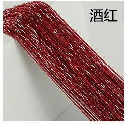 String Vorhang Quaste - 1 Paneel, Schlauch, halbtransparent