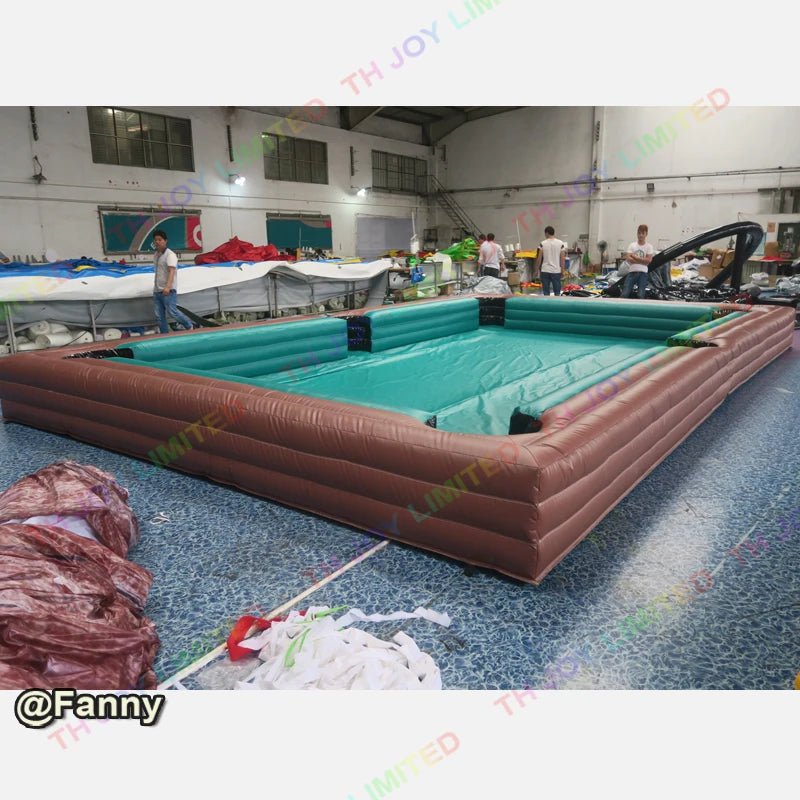 Tianhong 1513 Aufblasbarer Snookertisch - 6x4m 241kg 2P