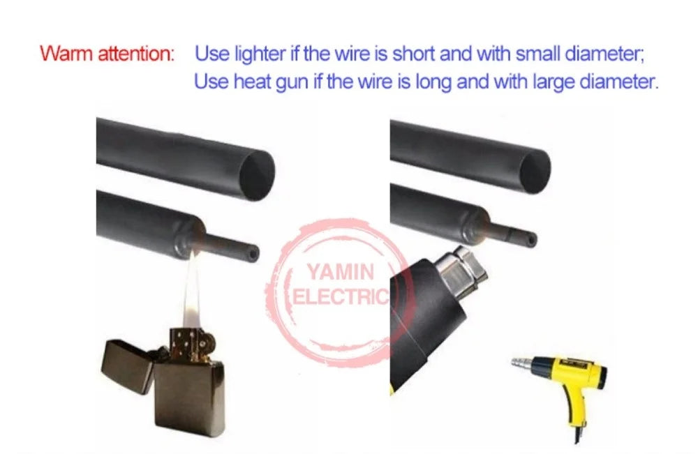 328Pcs Sleeving Wrap Wire Car Electrical Cable Tube kits