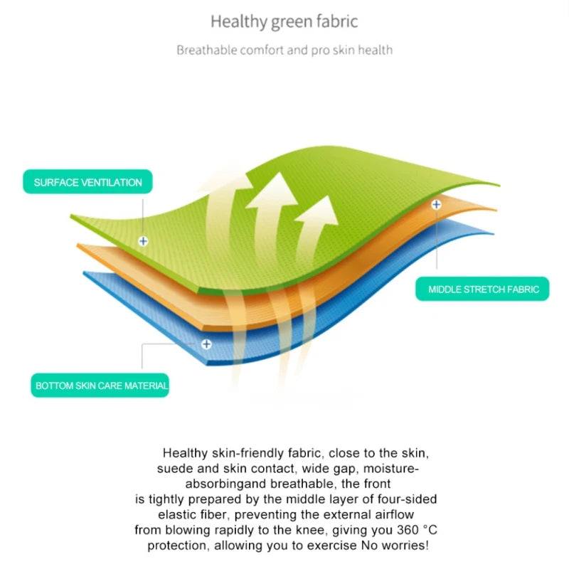 Balight Knie Support - Nylon Neopren Verstellbar Universal