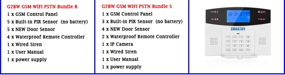 Alarmanlage 2025: IOS Android APP Wired Wireless Home Security - Tuya WIFI PSTN GSM Intercom Remote Control Collection