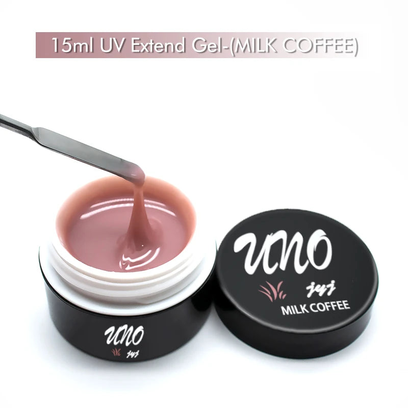 Gel de unghii pentru extensii de unghii 15ml, lac de unghii semipermanent, 3 culori, lac UV hibrid, gel acrilic