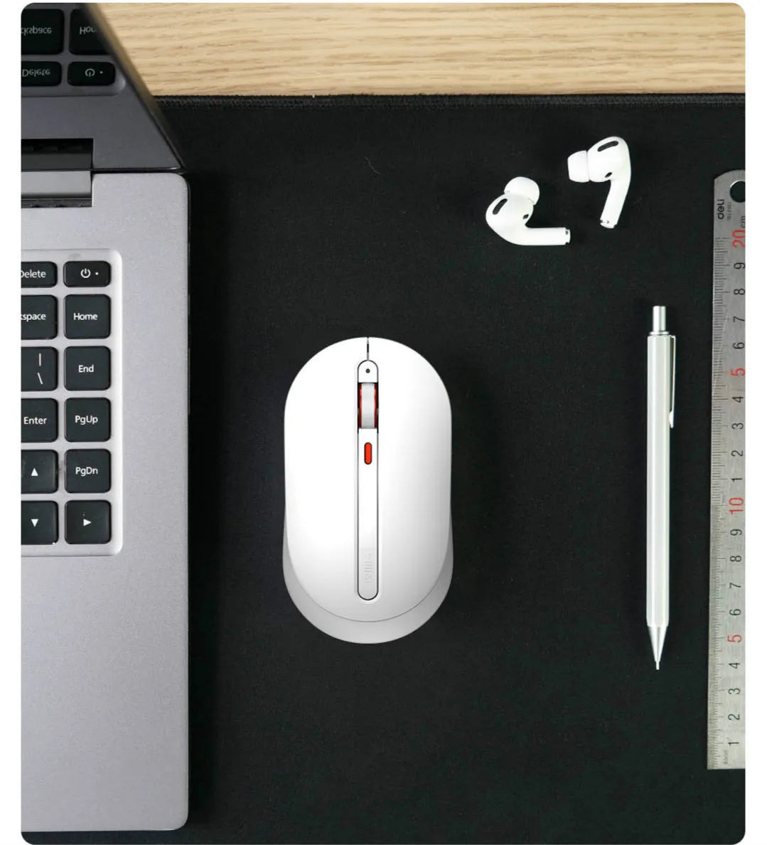 Xiaomi Youpin Miiiw Wireless Mute Mouse 800/1200/1600DPI Multi-speed DPI Mute Button 2.4GHz Wireless Receiver Silent Mouse