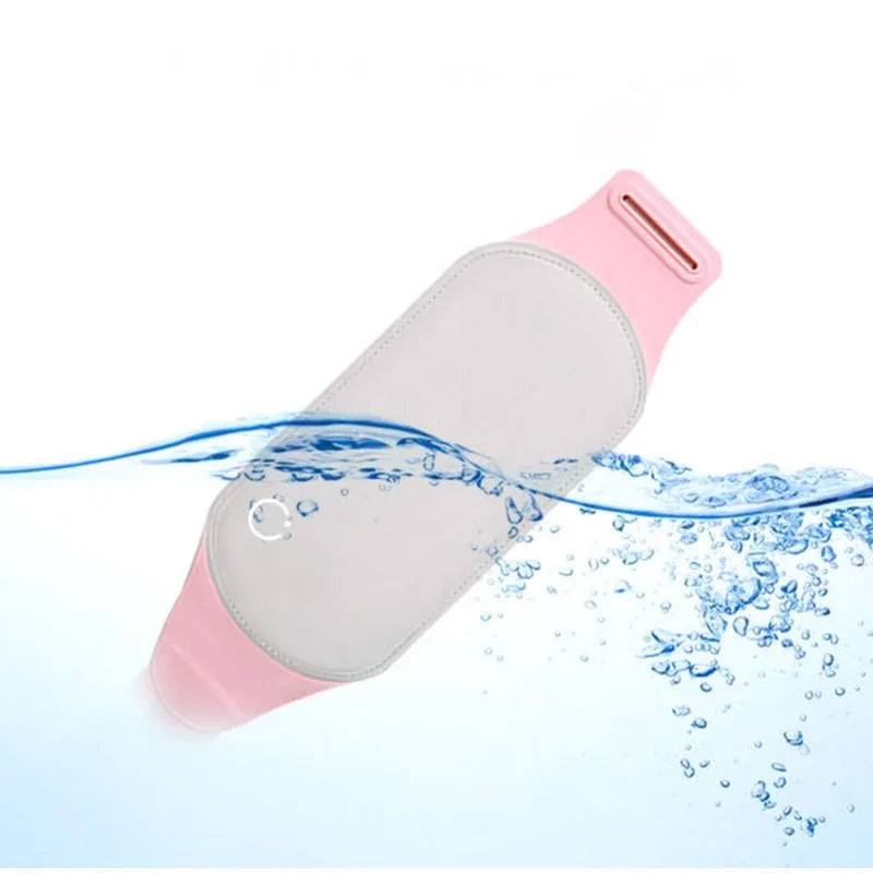 Centură electrică caldă pentru uter, curea de încălzire USB, centură de talie, ameliorarea durerii, bandă încălzită cu infraroșu îndepărtat, ameliorarea dismenoreei, încălzitor de corp feminin