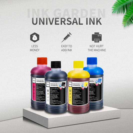 InkGarden Universal Tinten Nachfüllset - 250ml HP Canon