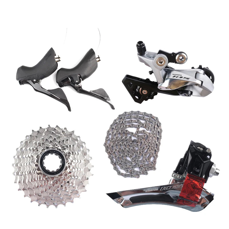 Shimano 105 Ultegra R7000 R8000 Groupset 2x11s Road Bike Bicycle Set CS 12-25T/11-28T/11-30T/11-32T/11-34T Upgrade From 5800