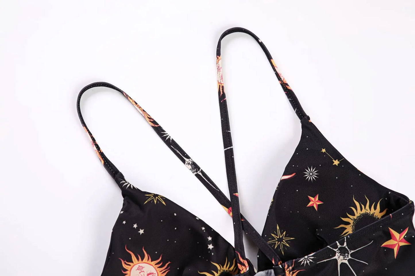 Damen Bikini Set - Sonnenblumen-Druck Schwimwear für Frauen Premium Beach Fashion