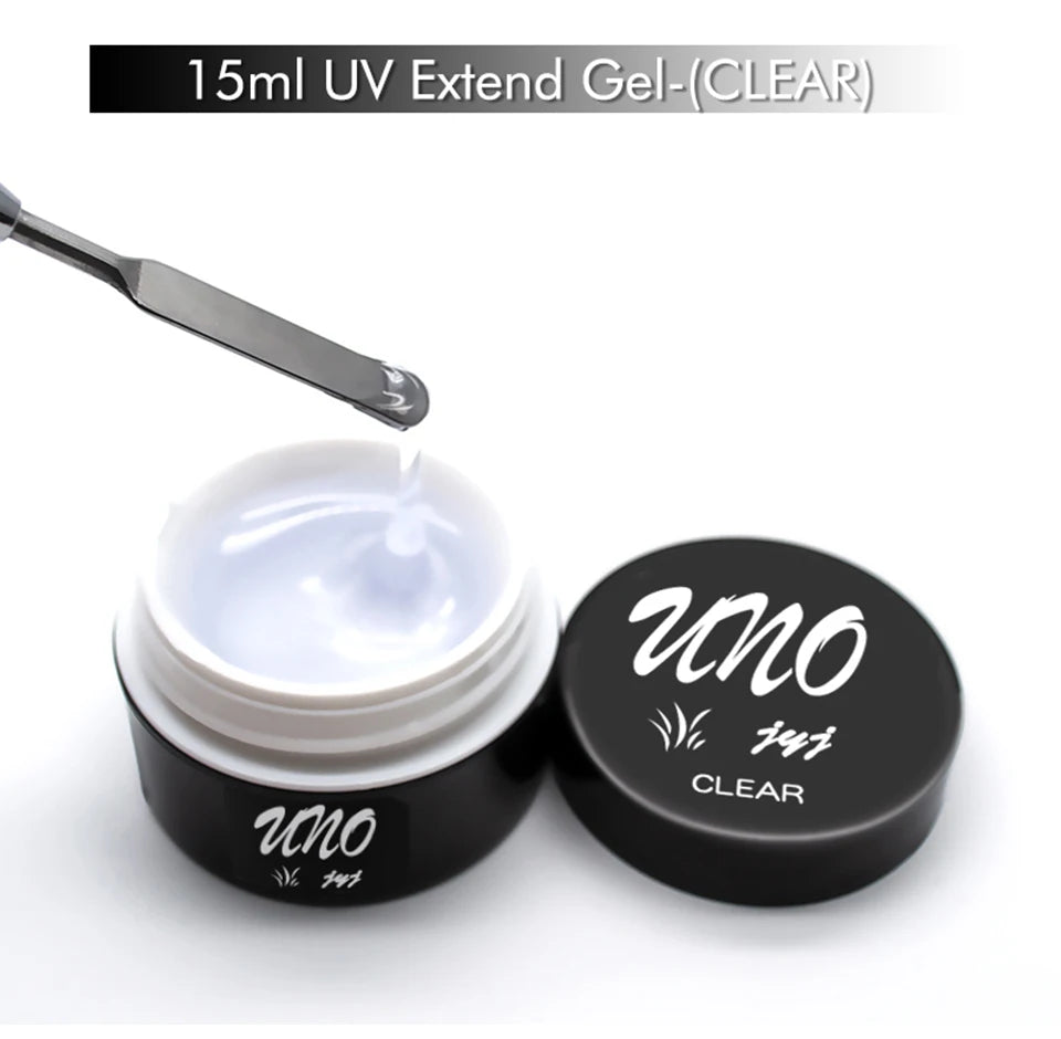 Gel de unghii pentru extensii de unghii 15ml, lac de unghii semipermanent, 3 culori, lac UV hibrid, gel acrilic