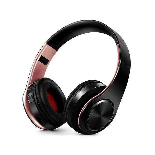 CATASSU Bluetooth Kopfhörer Over-Ear Stereo Drahtloses Headset Weiche Leder Ohrpolster Eingebautes Mikrofon für PC/Handy/TV