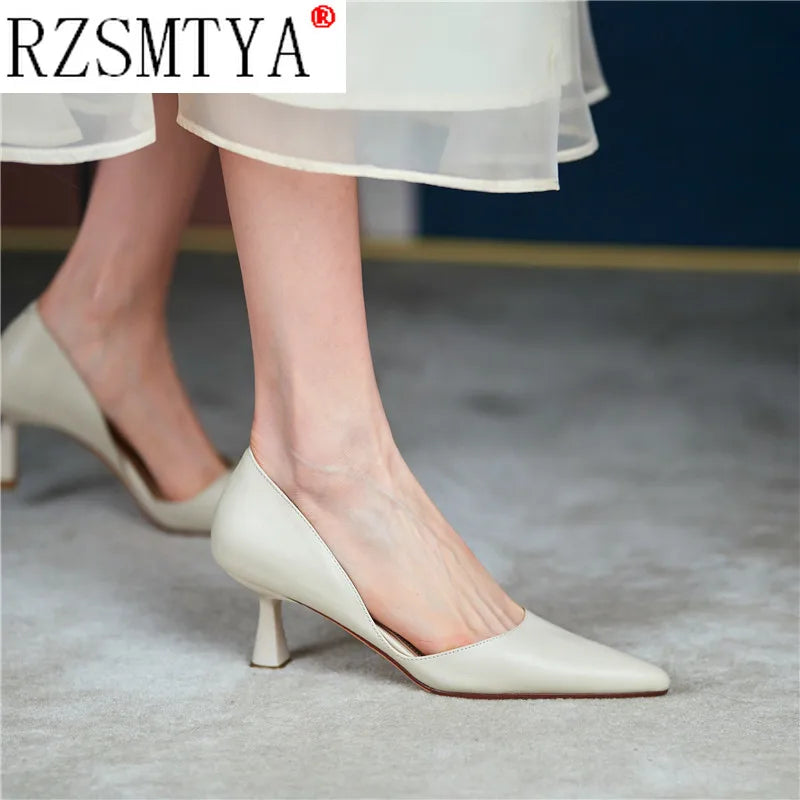 Women Pumps Elegant Pointed Toe Office Lady Shoes Spring Summer High Heels Wedding Bridal Shoes Yellow Pumps Zapatos Tacon Mujer