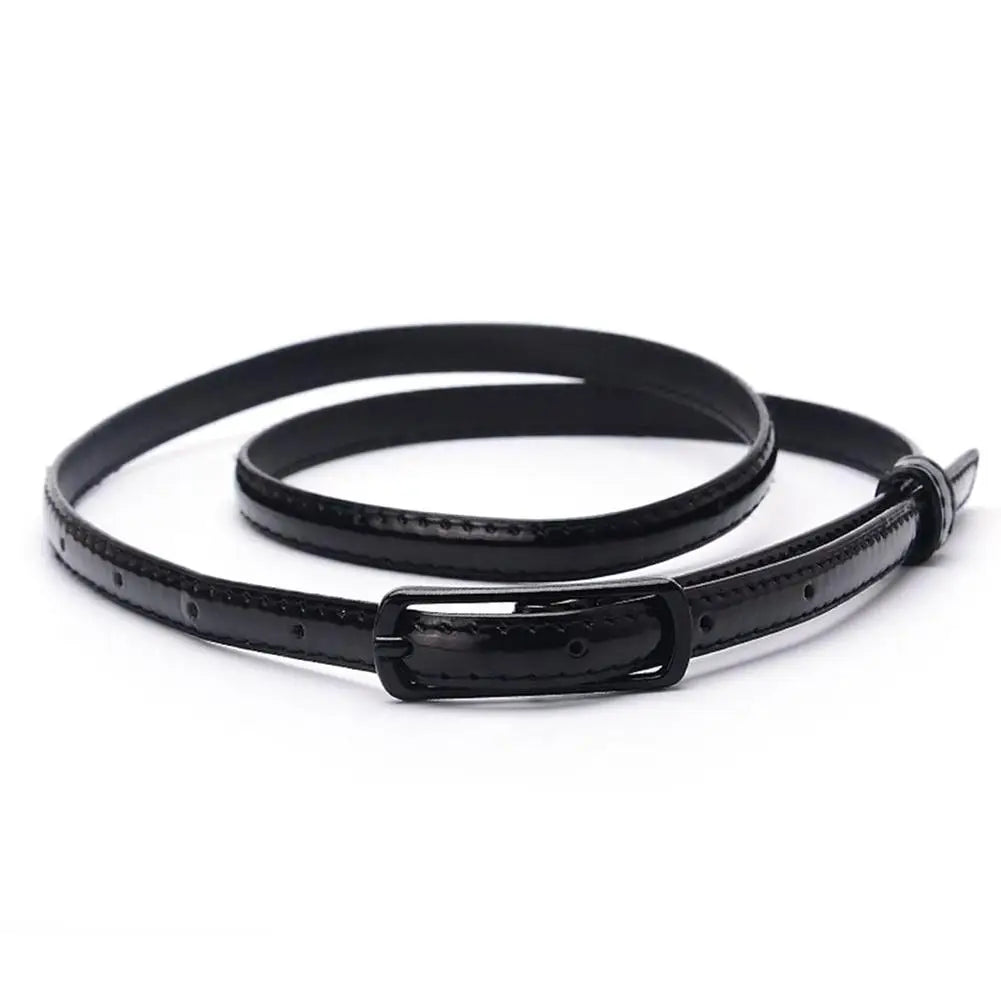 Elegant Women Belt Fashion Luxury Thin Style Adjustable Faux Leather Women Waist Belt Dress Jeans Accessories ремень женский