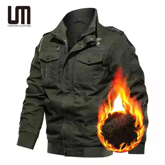 Liu Ming Warmer Fleece Mantel - Größe XXL, Wärme Hoch