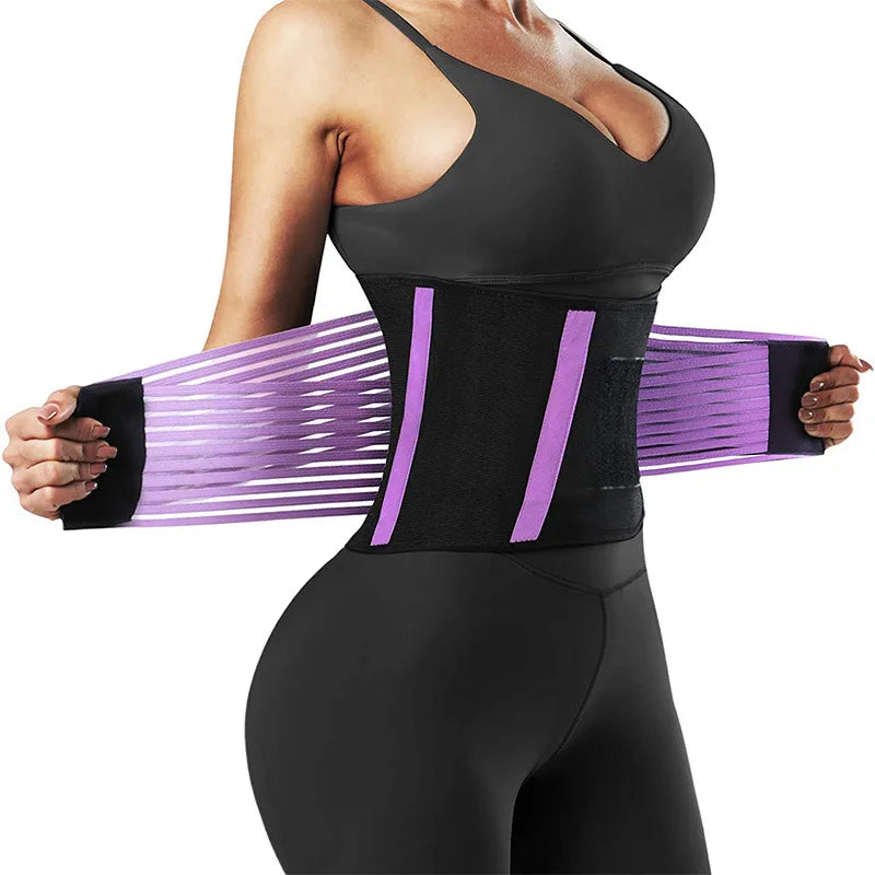 Taille Trainer Gürtel Elastisch Schlankheits Körper Former Fitness Gürtel Sport Mieder Workout Shapewear Für Frauen Persönlich Gesundheitspflege TK