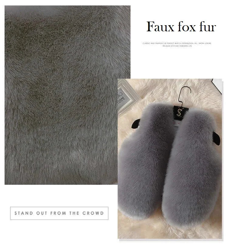 OLEKID Weste Faux-Fur - Größe 4-6Y, Baumwolle, Regular