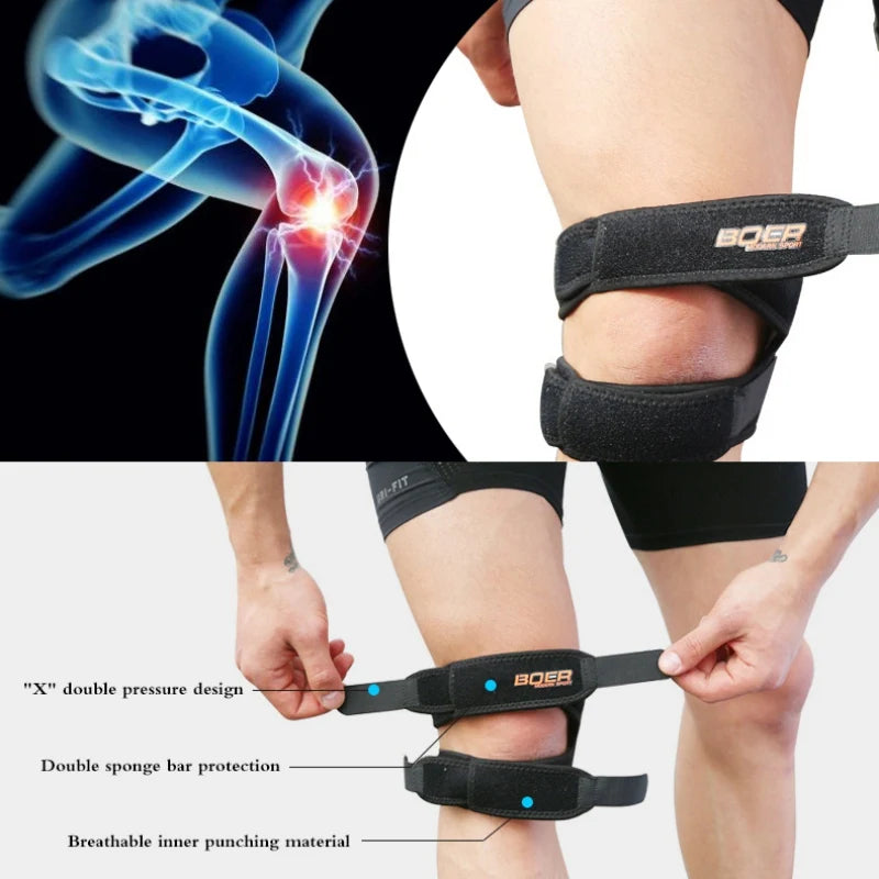 Balight Knie Support - Nylon Neopren Verstellbar Universal