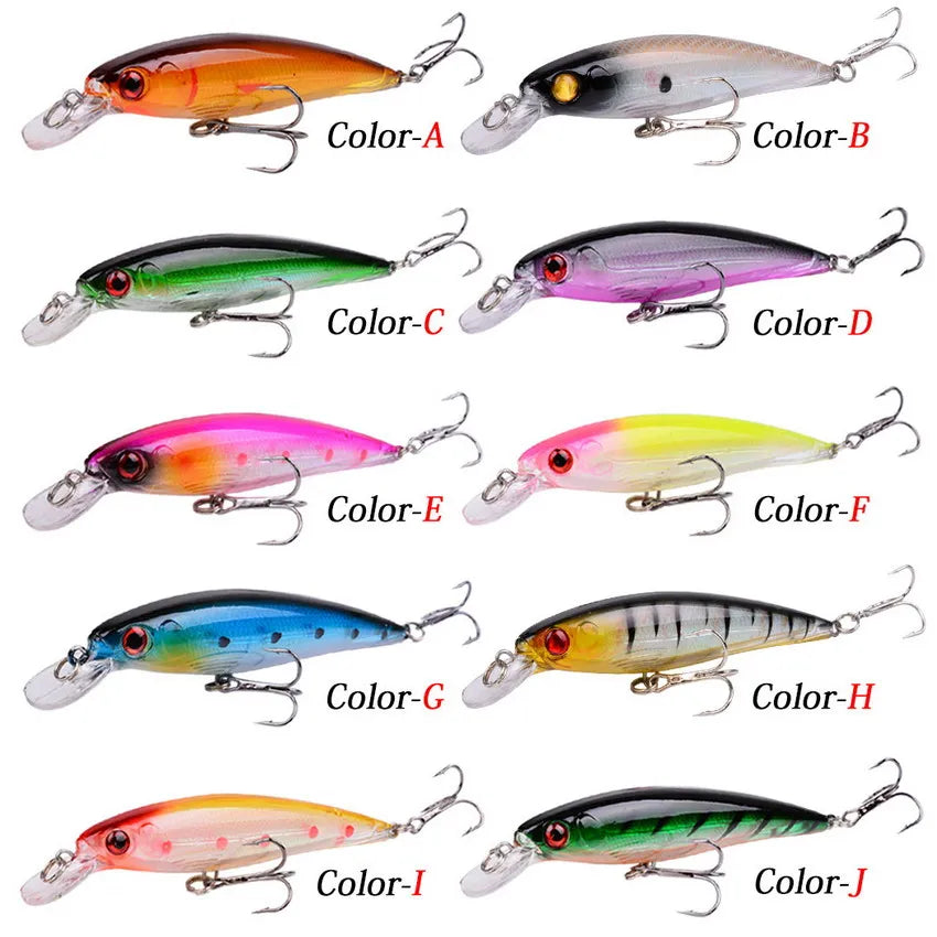 AOracle Laser Minnow Schwimmköder - 11cm 13g 0.6-1.8m