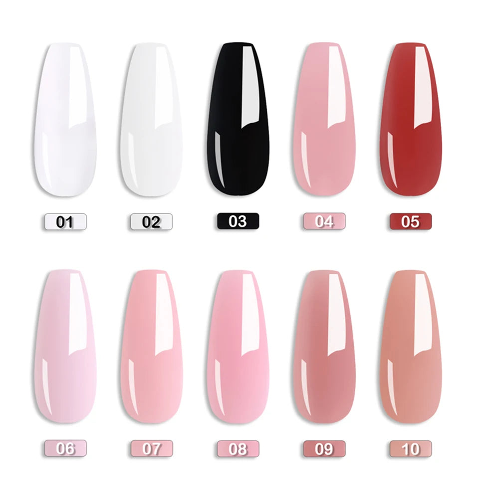 OXXI 30ml Gel Acrilic Semipermanent Poli Gel Manichiură Gel Rapid Ușor pentru Extensii UV LED Lac Builder Lac Acrilic Gellac Nou