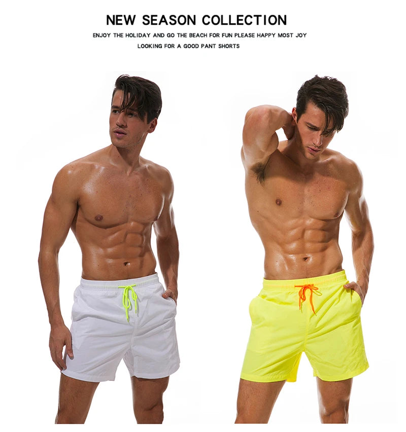Herren-Badehose 2025: ESCATCH Man Swimwear Swim Shorts Trunks Beach Board Shorts - Swimming Pants Swimsuits Mens Running Sports Surffing Shorts Collection