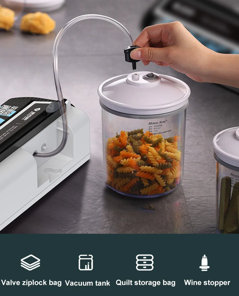 Senior Elektrische Vakuum Versiegelung Verpackungsmaschine Für Heim Küche Für Versiegelung Frisch Verpackungsmaschine Für Lebensmittel Konservierung MS175