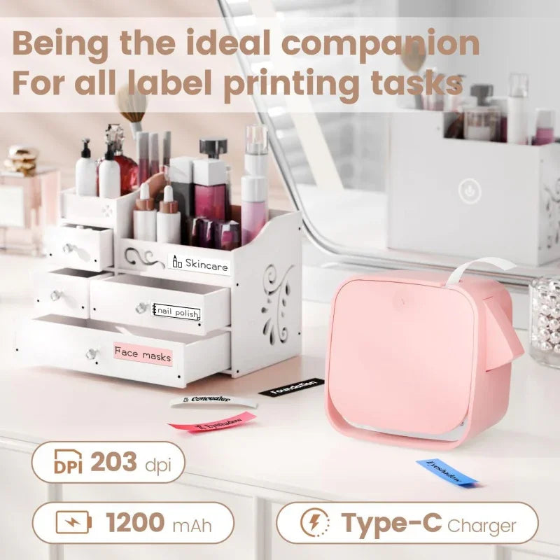Label-Maker 2025: M960 Handheld Label-Printer Home Kitchen Christmas Collection