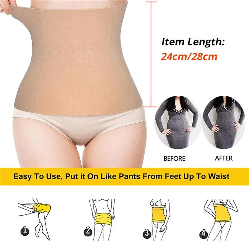 Waist Trainer Slimming Belt Women Gym Fitness Cincher Belly Control Corset Women Body Shaper Weight Loss Belly Waist Wrap