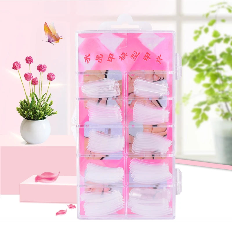 Gel de unghii 2025: 30ml acrilic dur, transparent - Colecție UV LED