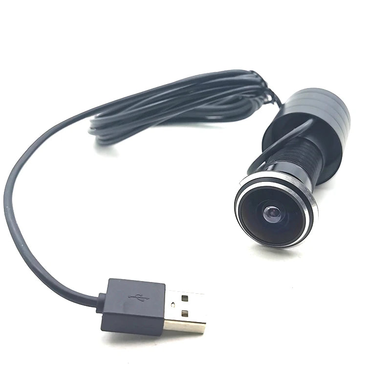 Cameră de supraveghere pentru uși, ochi de pisică, cu unghi larg, OTG, tip C, Micro USB, video digital, UVC CMOS, securitate, vizor, USB