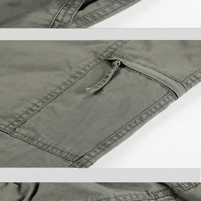 Herren Hosen 2025 - Summer Autumn Fashion Cotton Long Pants Straight Joggers Plus Size