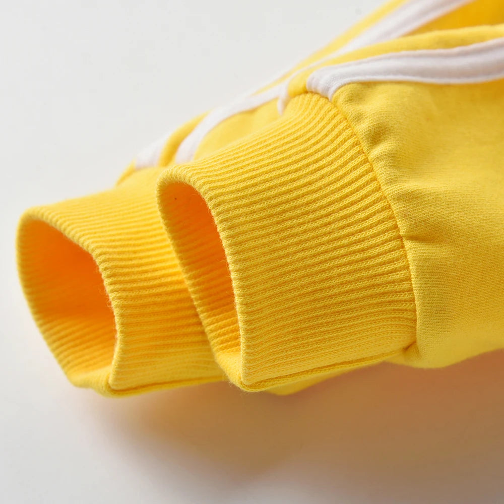 Top And Set Mit Kapuze - Größe 0-6y, 2-teilig, Frühling