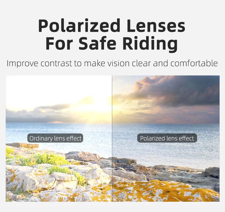 ROCKBROS Radfahren Polarisiert Brille Fahrrad Sonnenbrille Outdoor Sport Sonnenbrille MTB PC Schutzbrille Augenschutz 5/3 Linsen Fahrrad Zubehör